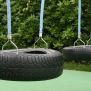 Miniaturka Wooden Tire Swing (5)