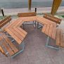 Miniaturka School Table & Bench (5)