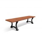 Bordeaux Bench w/o Backrest