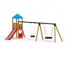 Bird Nest Swing with Tower