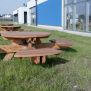 Miniaturka Round table & benches (3)