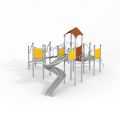 Base with a slide